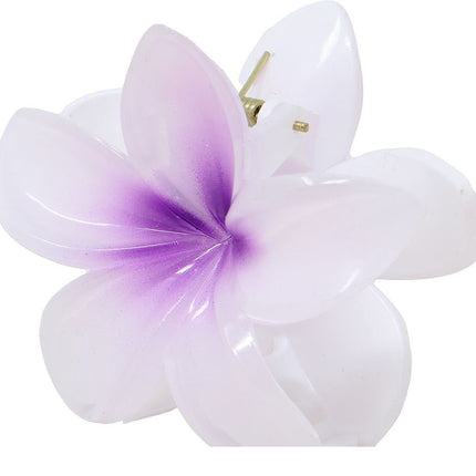 Bloem Haarclip Paars van Fiestas Guirca koop je bij Partywinkel