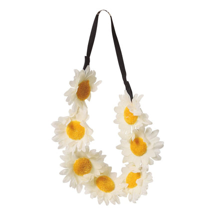 Bloemen Haarband Madeliefje Deluxe van Fiestas Guirca koop je bij Partywinkel