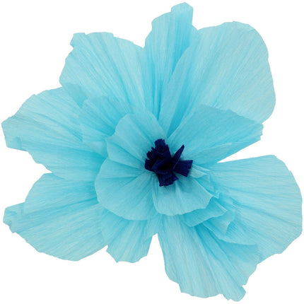 Bloemen Tafeldecoratie Blauw 30cm 3st van Folat koop je bij Partywinkel