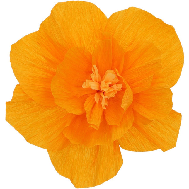 Bloemen Tafeldecoratie Oranje 30cm 3st van Folat koop je bij Partywinkel