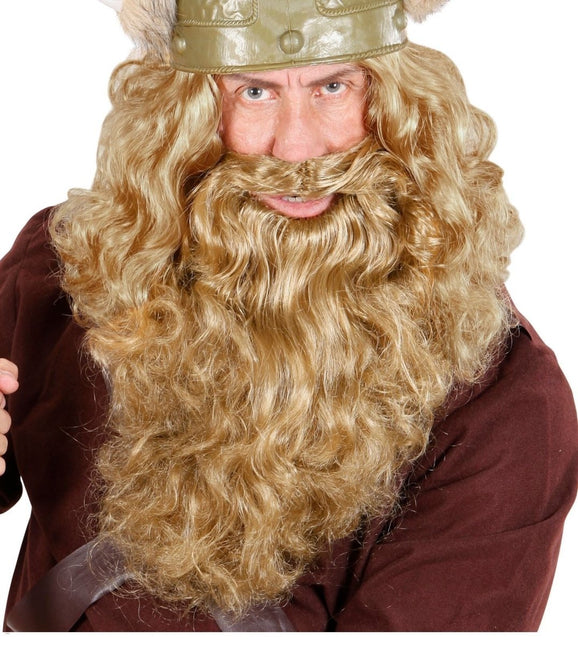 Blonde Nep Baard Lang van Widmann koop je bij Partywinkel