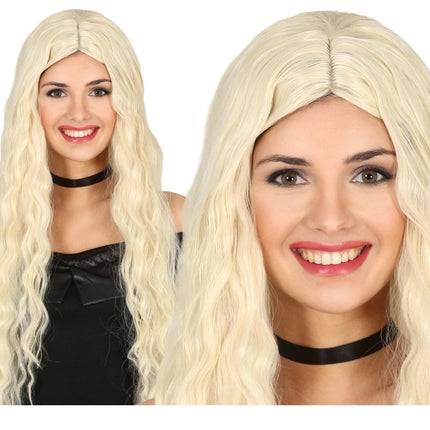 Blonde Pruik Golvend van Fiestas Guirca koop je bij Partywinkel