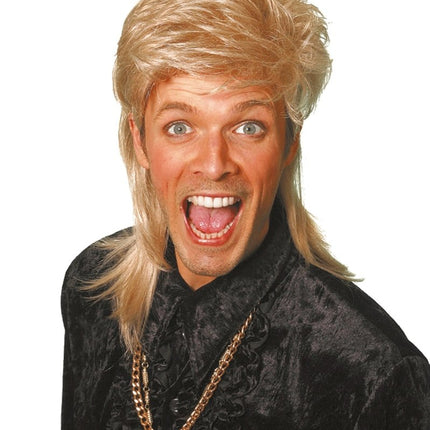 Blonde Pruik Luxe van Wilbers & Wilbers koop je bij Partywinkel