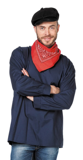 Boerenkiel Heren Blauw van Wilbers & Wilbers koop je bij Partywinkel