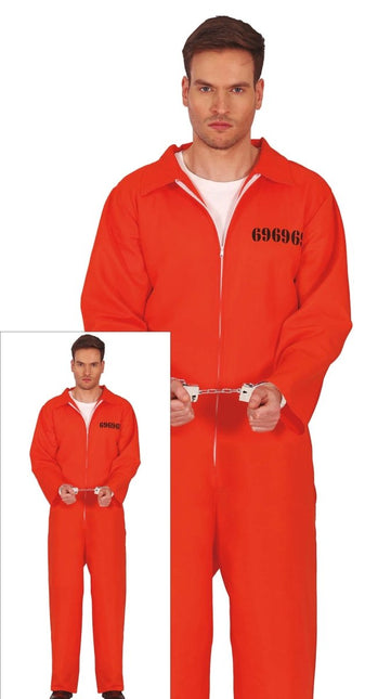 Boevenpak Oranje Heren van Fiestas Guirca koop je bij Partywinkel