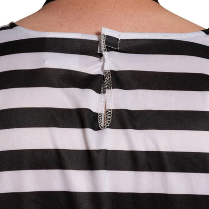 Boevenpak Zwart Wit 5 delig van PartyXclusive koop je bij Partywinkel