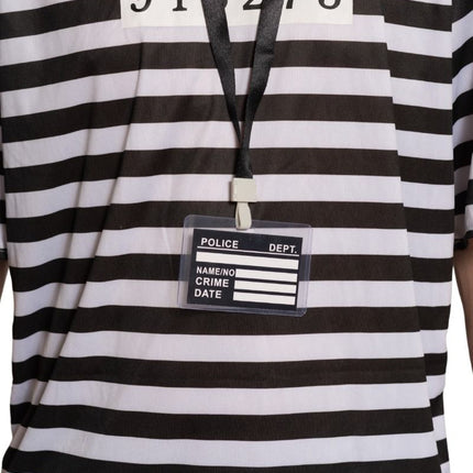 Boevenpak Zwart Wit 5 delig van PartyXclusive koop je bij Partywinkel