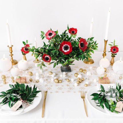 Bolkaarsen Wit 6cm 10st van Partydeco koop je bij Partywinkel