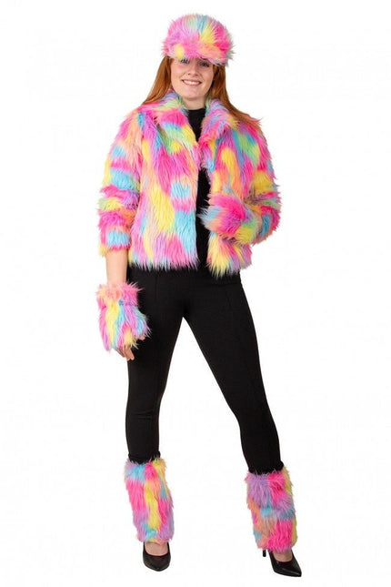 Bontjas Pastel van PartyXplosion koop je bij Partywinkel