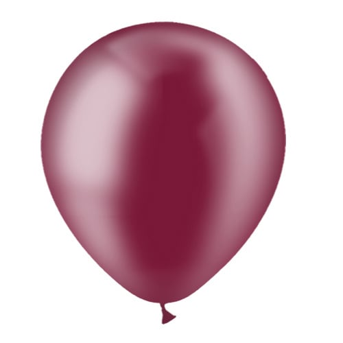 Bordeaux Rode Ballonnen Doorzichtig 30cm 10st van Balloonia koop je bij Partywinkel