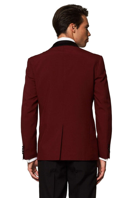 Bordeaux Rode Smoking Heren OppoSuits van OppoSuits koop je bij Partywinkel