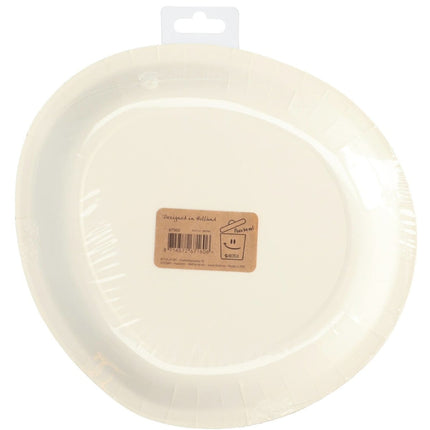 Borden 60 Jaar Rose Goud 23cm 8st van Folat koop je bij Partywinkel