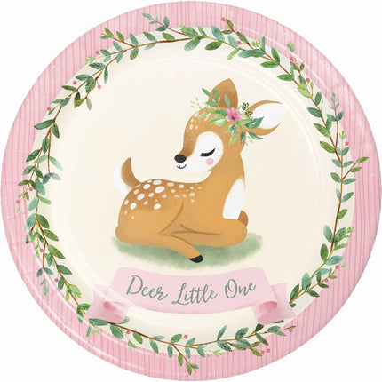 Borden Dear Little One 18cm 8st van Creative Converting koop je bij Partywinkel