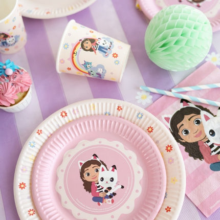 Borden Gabby's Dollhouse, 18 cm van Partydeco koop je bij Partywinkel