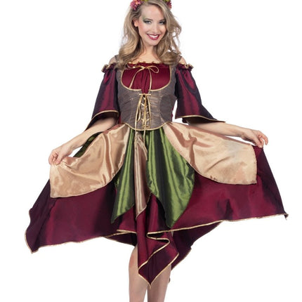 Bosfee Jurk Dames van Wilbers & Wilbers koop je bij Partywinkel