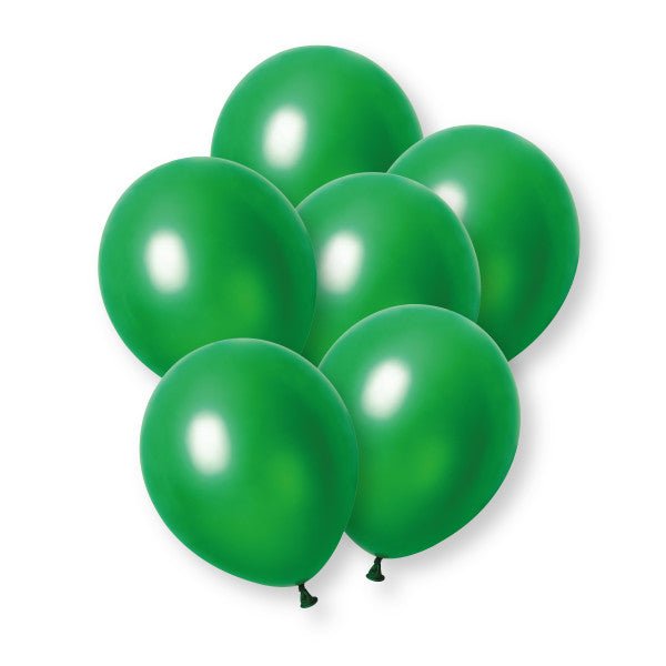 Bosgroene Parelballonnen 30cm 50st van Unique koop je bij Partywinkel