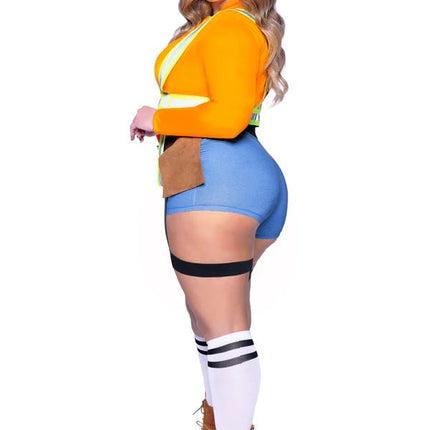 Bouw Kostuum Dames Plus Size Leg Avenue van Leg Avenue koop je bij Partywinkel