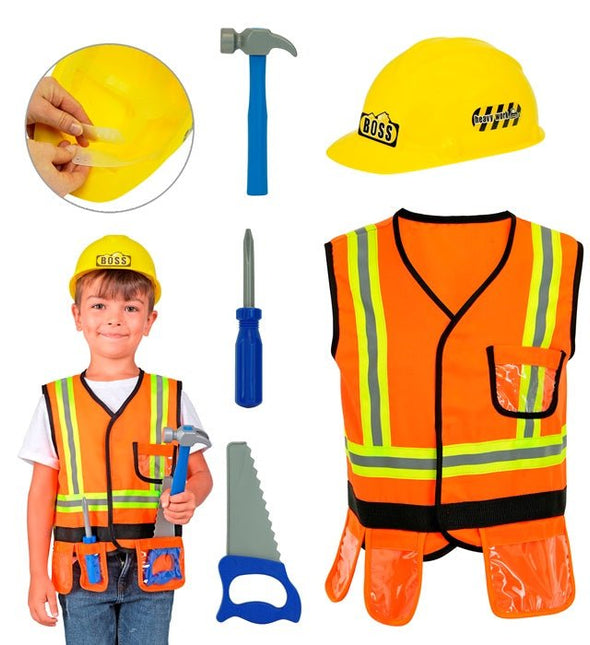 BOUWVAKKER VEST KIND van Widmann koop je bij Partywinkel