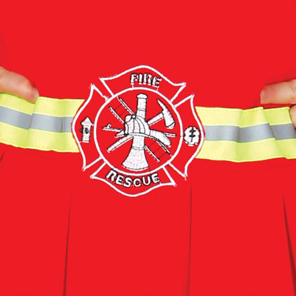 Brandweerpak Meisje van Fiestas Guirca koop je bij Partywinkel