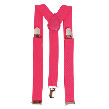 Bretels Neon Fuschia van Fiestas Guirca koop je bij Partywinkel