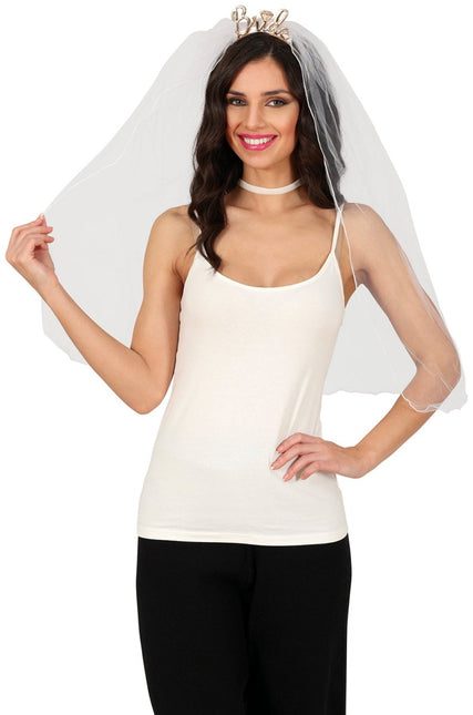 Bride Sluier van Fiestas Guirca koop je bij Partywinkel