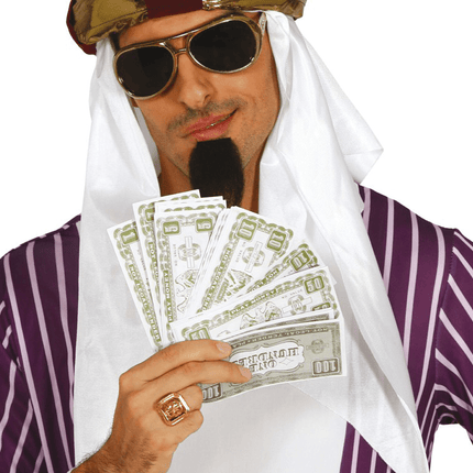 Briefgeld 75st van Fiestas Guirca koop je bij Partywinkel