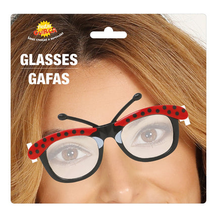 Bril Lieveheersbeestje van Fiestas Guirca koop je bij Partywinkel