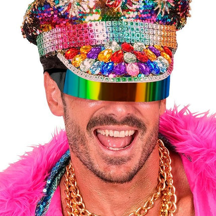 Bril Spiegelglas Regenboog van Widmann koop je bij Partywinkel