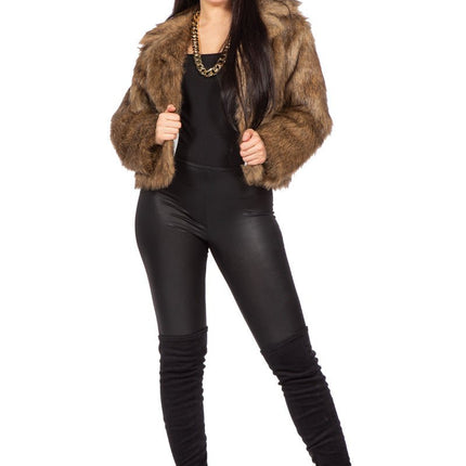 Bruine Bontjas Bruin Dames van Wilbers & Wilbers koop je bij Partywinkel