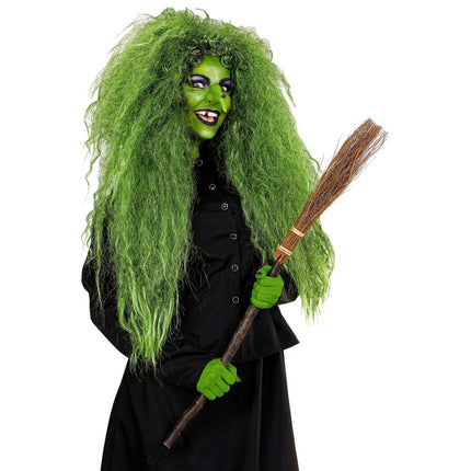 Bruine Heksenbezem 90cm van Widmann koop je bij Partywinkel