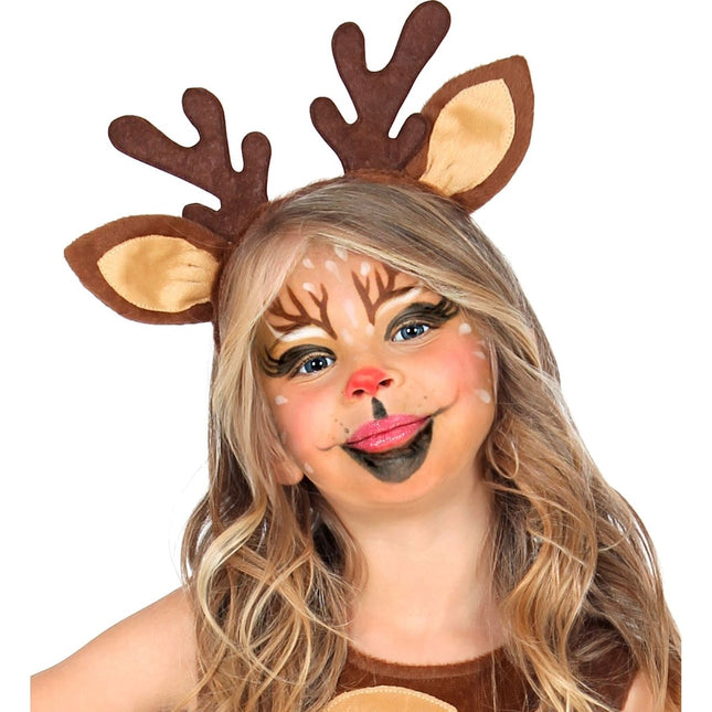 Bruine Schmink 25gr van Widmann koop je bij Partywinkel