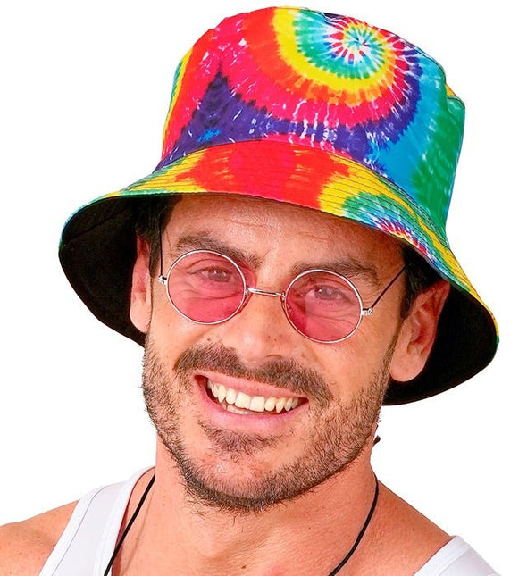 Bucket Had Tie Dye van Widmann koop je bij Partywinkel