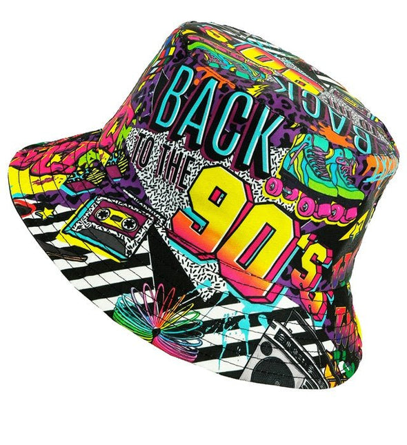 Bucket Hat 90's van Widmann koop je bij Partywinkel