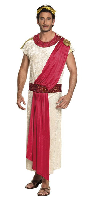 FEESHOW Volwassen heren Toga Romeinse gladiator krijger Caesar kostuum Grieks god kostuum Romeins kostuum kilt rok carnaval party clubwear, wit, XXL FEESHOW Volwassen heren Toga Romeinse gladiator krijger Caesar kostuum Grieks god kostuum Romeins kostuum kilt rok carnaval party clubwear, wit, XXL
