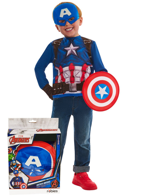 Captain America Kostuum Kind