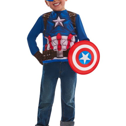 Captain America Kostuum Kind