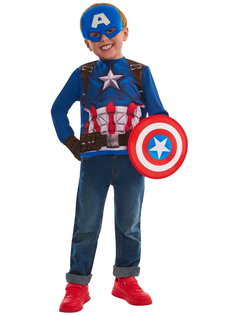 Captain America Kostuum Kind