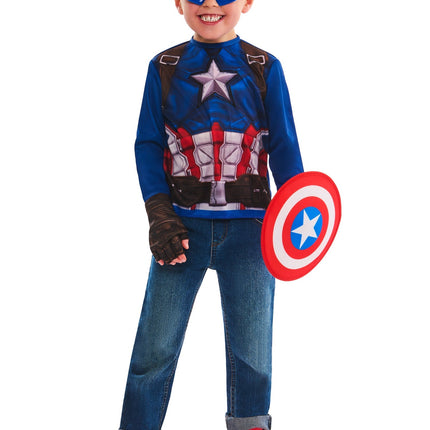 Captain America Kostuum Kind