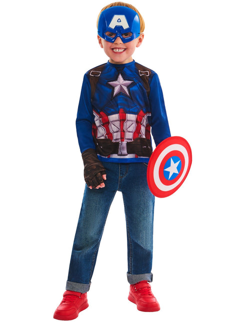 Captain America Kostuum Kind