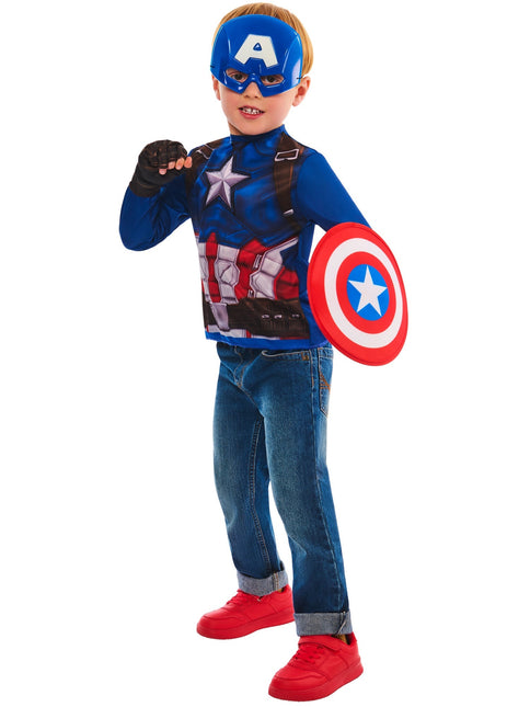 Captain America Kostuum Kind