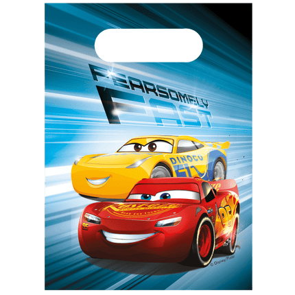Cars Uitdeelzakjes 4st van Procos koop je bij Partywinkel