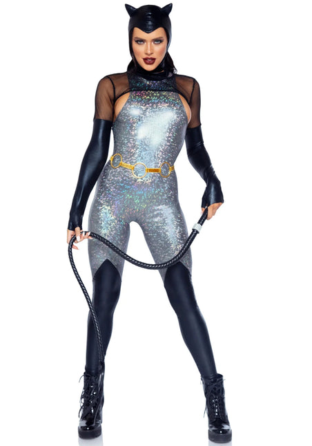 Catwoman Catsuit Dames Leg Avenue van Leg Avenue koop je bij Partywinkel