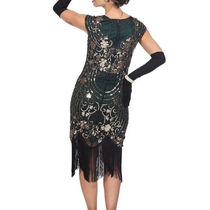 Charleston Jurk Groen 20'S van Wilbers & Wilbers koop je bij Partywinkel