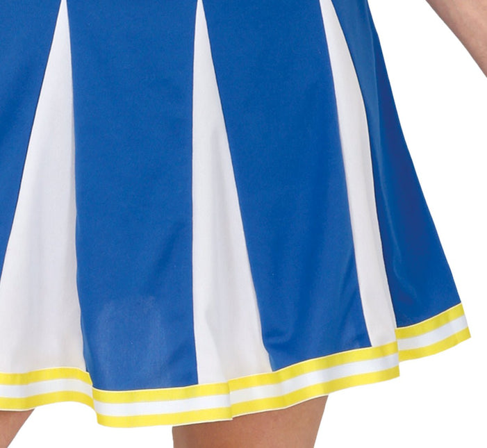 Cheerleader Pak Blauw Heren van Fiestas Guirca koop je bij Partywinkel