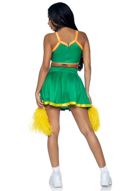 Cheerleader Pak Groen Dames Leg Avenue van Leg Avenue koop je bij Partywinkel
