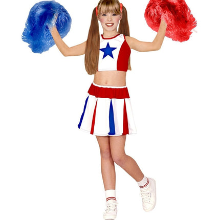 Cheerleader Pak Meisje 2 delig van Widmann koop je bij Partywinkel