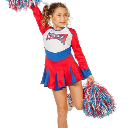 Cheerleader Pakje Kind Cheer van Wilbers & Wilbers koop je bij Partywinkel