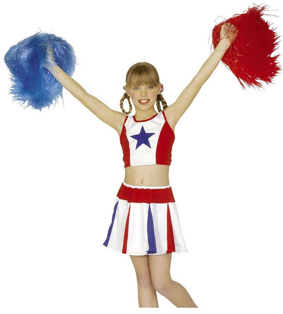 Cheerleader Pompom Rood van Widmann koop je bij Partywinkel