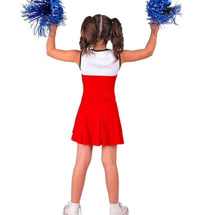 Cheerleader Rood Kostuum Kind van Widmann koop je bij Partywinkel