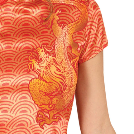 Chinees Kostuum Rood Dames van Fiestas Guirca koop je bij Partywinkel